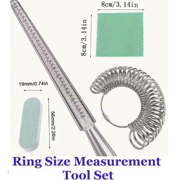 Ring Size Measurement Tool Set - Picture 1 of 3